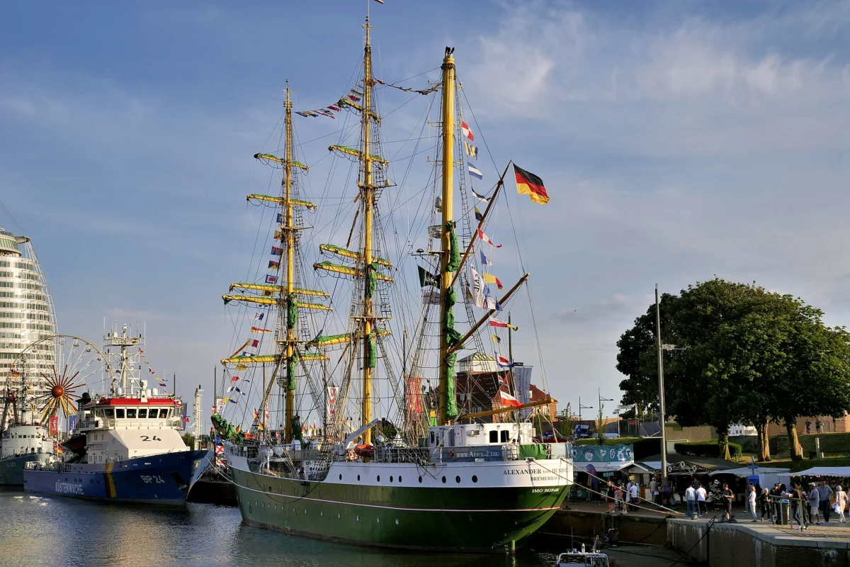 Mitsegeln auf der alexander von humboldt ii