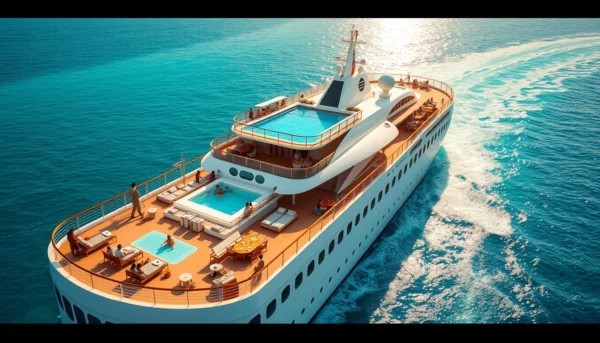 Luxuriöse Kreuzfahrterlebnisse an Bord